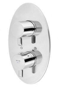 F1590000 смеситель д/душа с термостатом монтируемый в стену хром шт AM.PM Awe