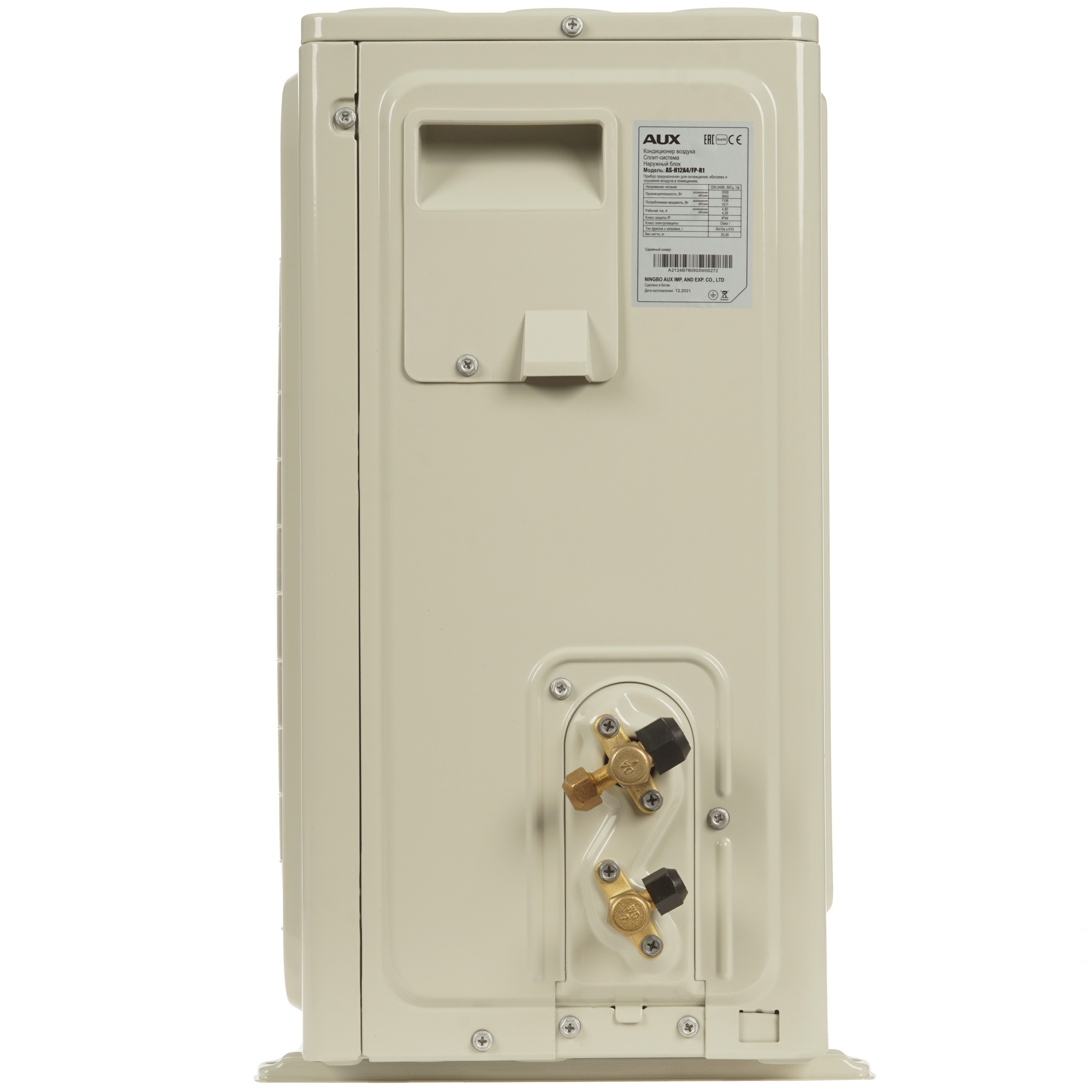 9904417 Кондиционер настенный сплит-система AUX ASW-H12A4/FP-R1/AS-H12A4/FP-R1 белый STDN-0138761 - Вид №2