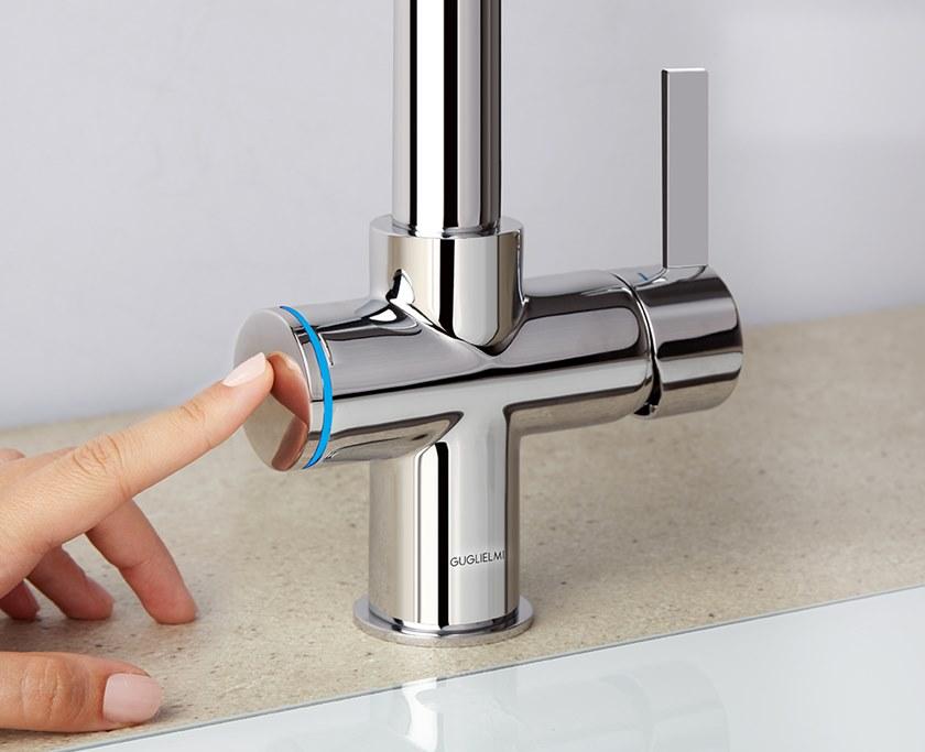 GUGLIELMI Кухонный смеситель, однорычажный, с вытяжным душем Smartap sun-id-1394492 - Вид №4