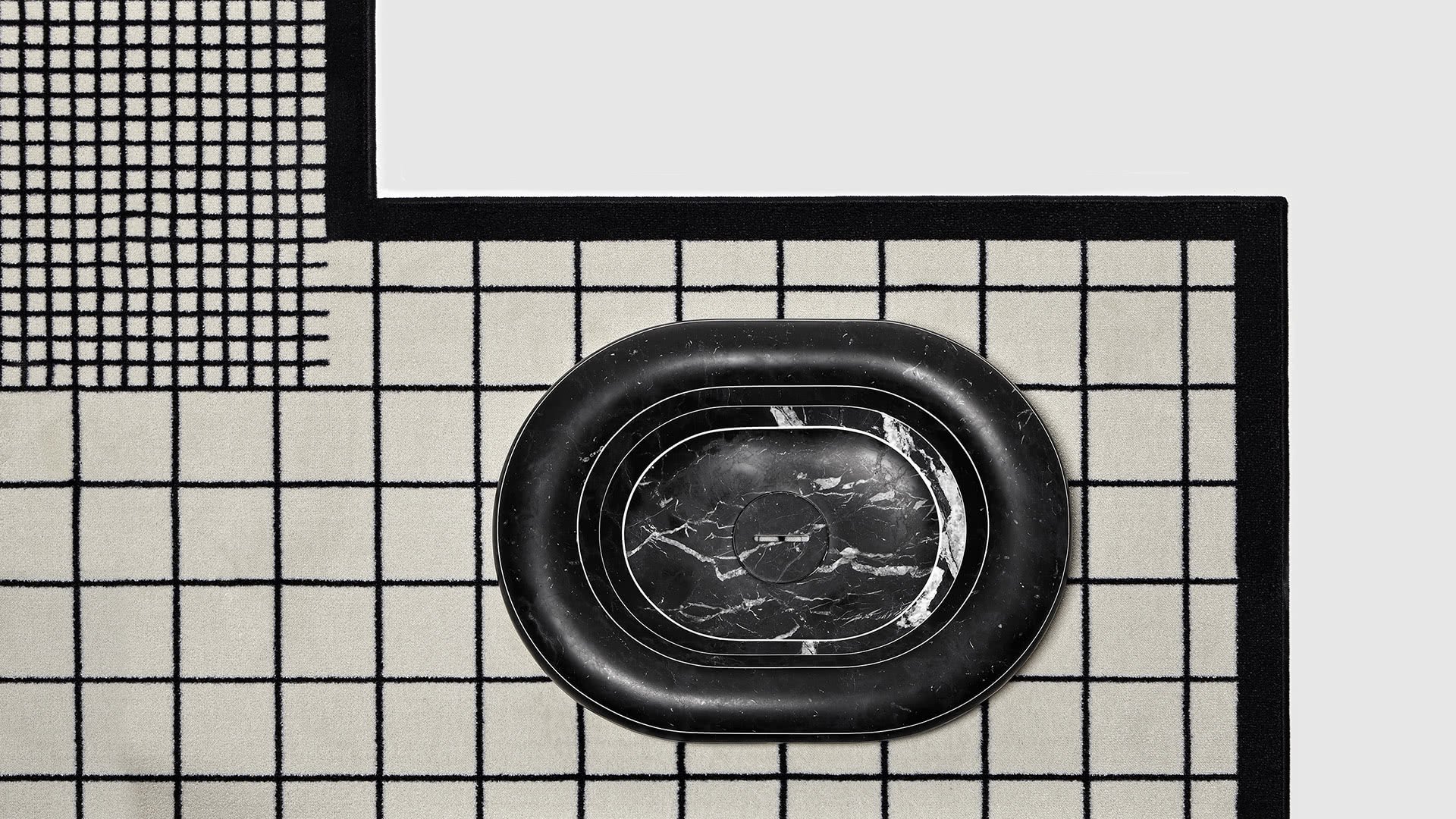 Rigati Накладная раковина на столешницу  прямоугольная Antoniolupi  - Вид №15