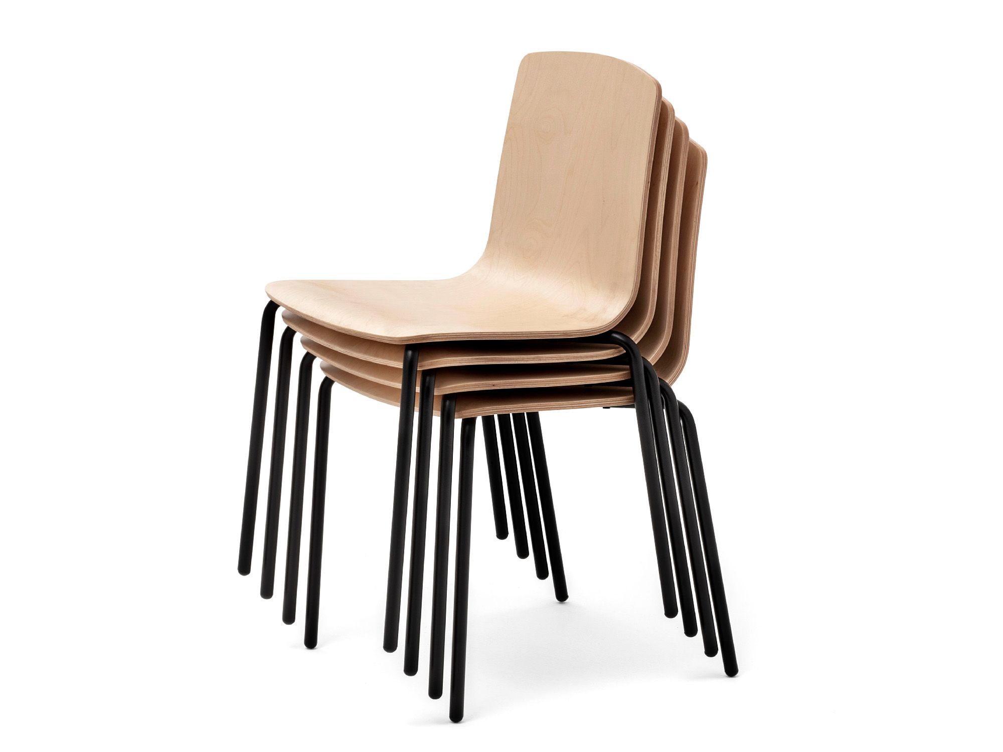 Штабелируемый стул для конференций из бука Mara Lotus ARCH-00024963