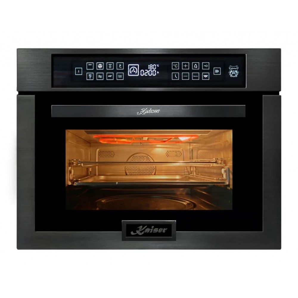 5370966 Встраиваемая микроволновая печь Kaiser EM6307RS черный STDN-0070371 - Вид №1