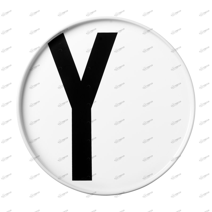 Фарфоровая тарелка Y Design Letters 10201500Y