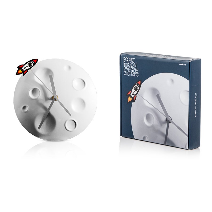 Часы rocket moon SUCK UK  253206 Белый  - Вид №5