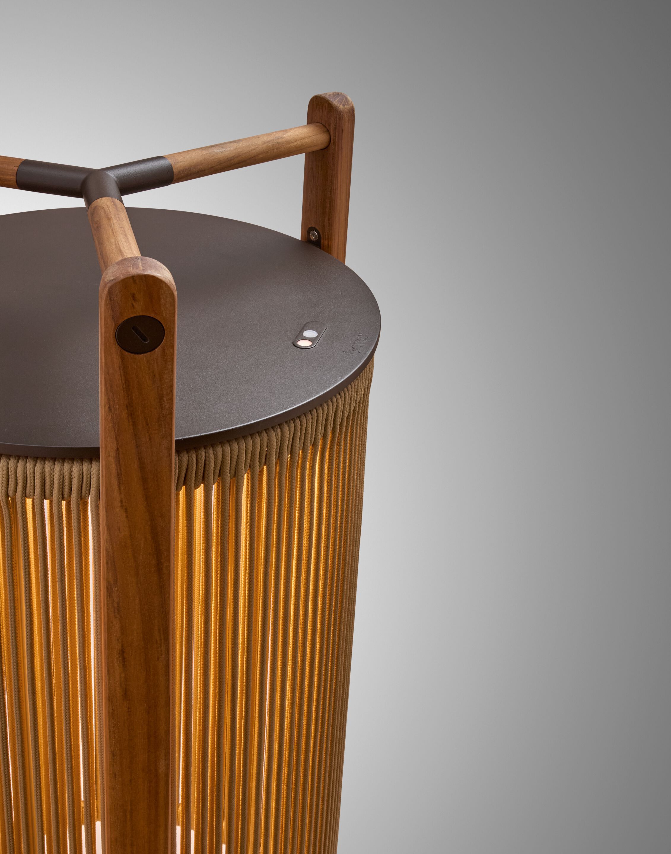 Светодиодный торшер из тикового дерева Bover Kando ARCH-00025097 - Вид №2