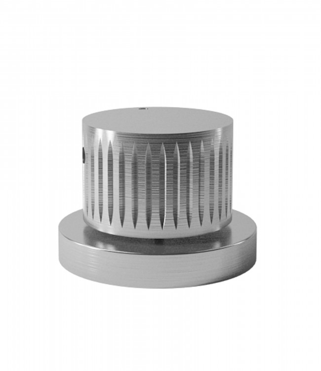 70520 Смеситель из матовой нержавеющей стали 316 для установки на палубе с прогрессивным картриджем. Bongio Time2020