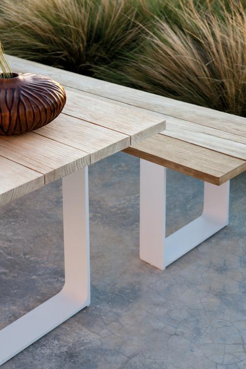 MNST1008 Обеденный стол pwi white f8 270см x 107см Manutti Prato - Вид №4