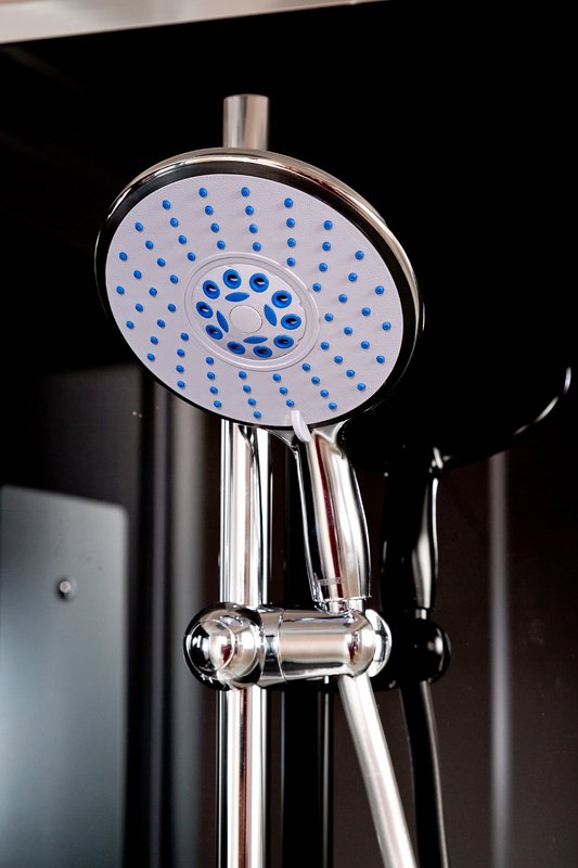 D08S+ эл. Душевая кабина DETO Серия D B90S BLACK - Вид №3