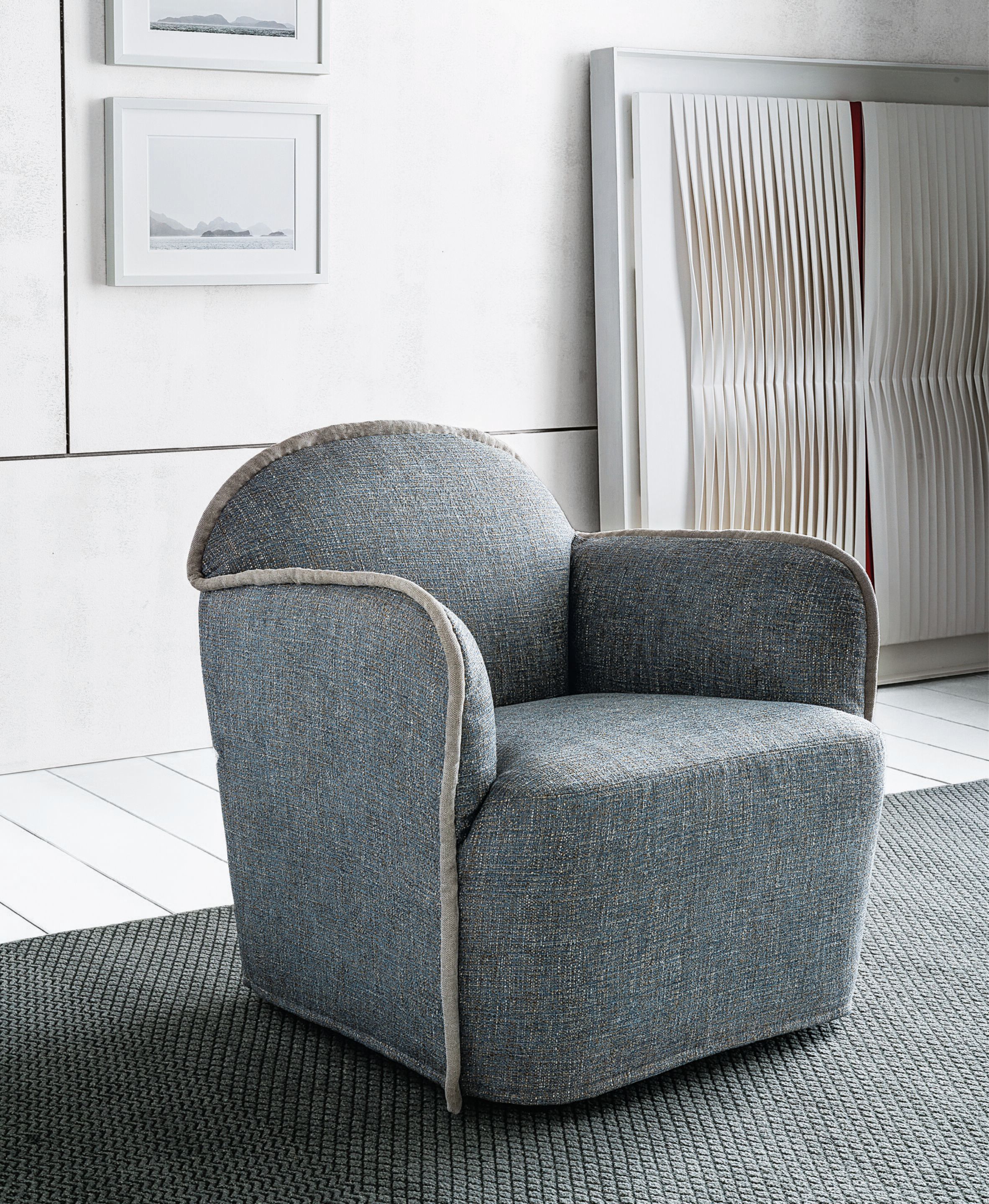 Тканевое кресло с подлокотниками Casamilano ADA ARCH-00053584 - Вид №4