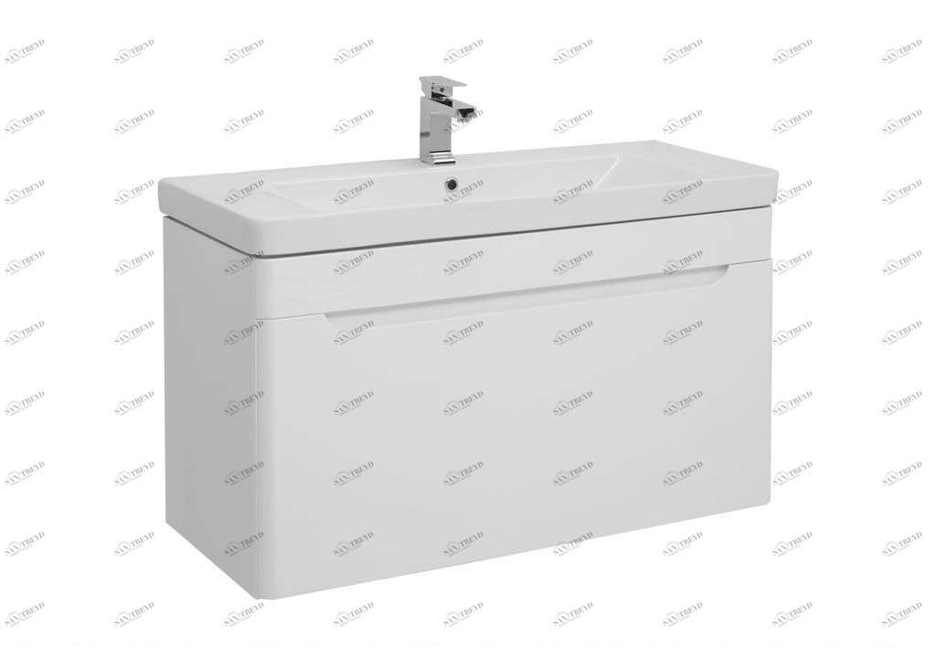 Тумба с раковиной Aquanet София 105 белый 0019987000182313