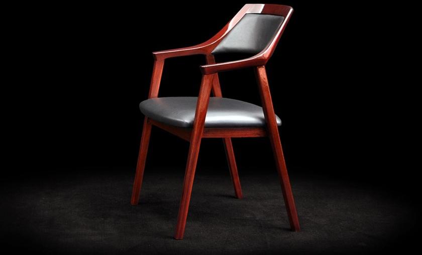 Mytto Стул из орехового дерева с подлокотниками Larforma sun-id-1373229 - Вид №11