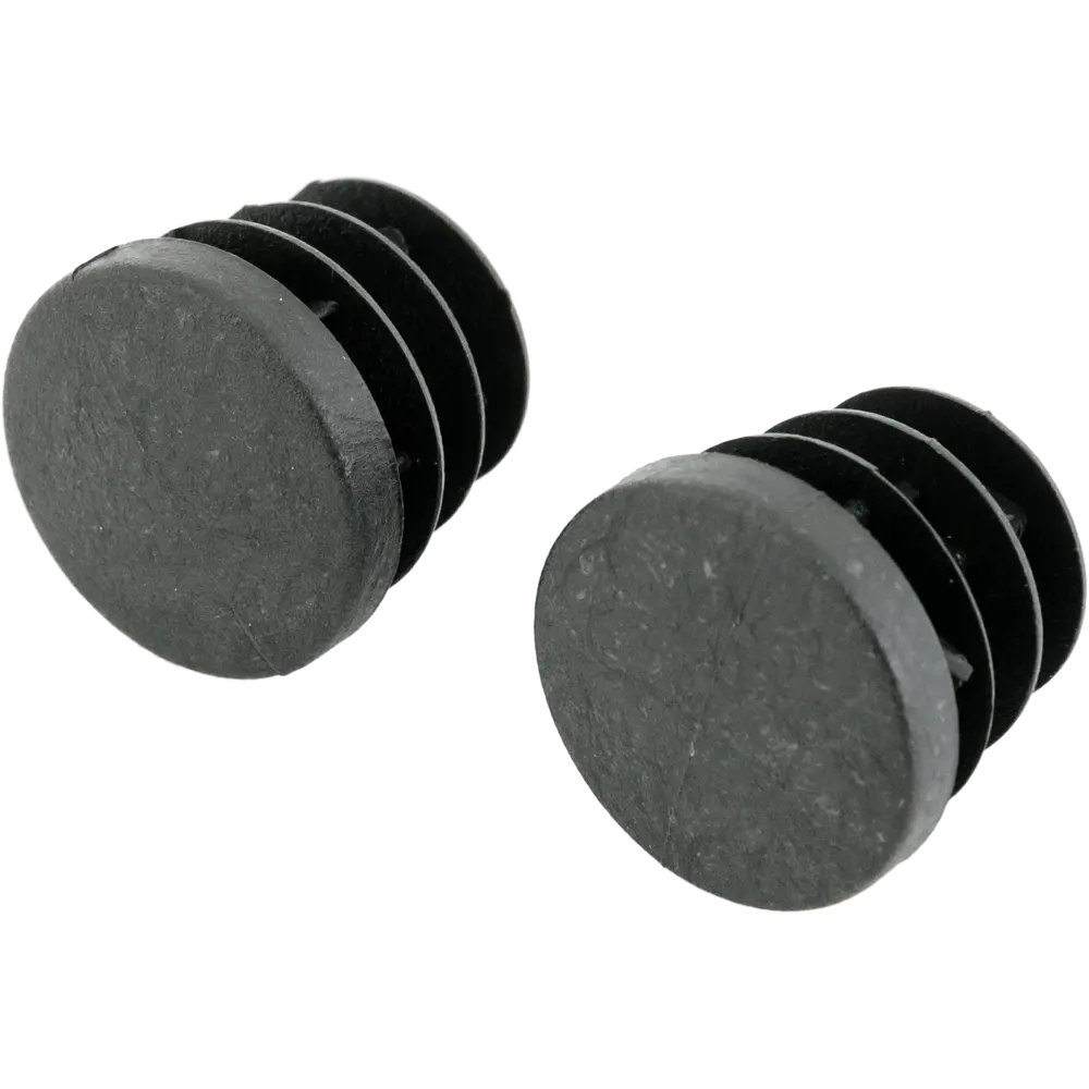 Заглушки для штанги НСХ черные 2.5 см - 2 шт в наборе 84909012 STLM-0057090 - Вид №1