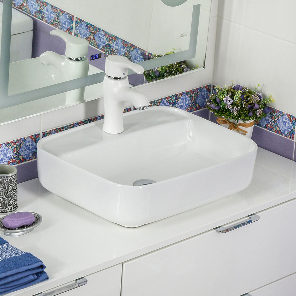 Накладная раковина melana mln-320355 320355-805 - Вид №2