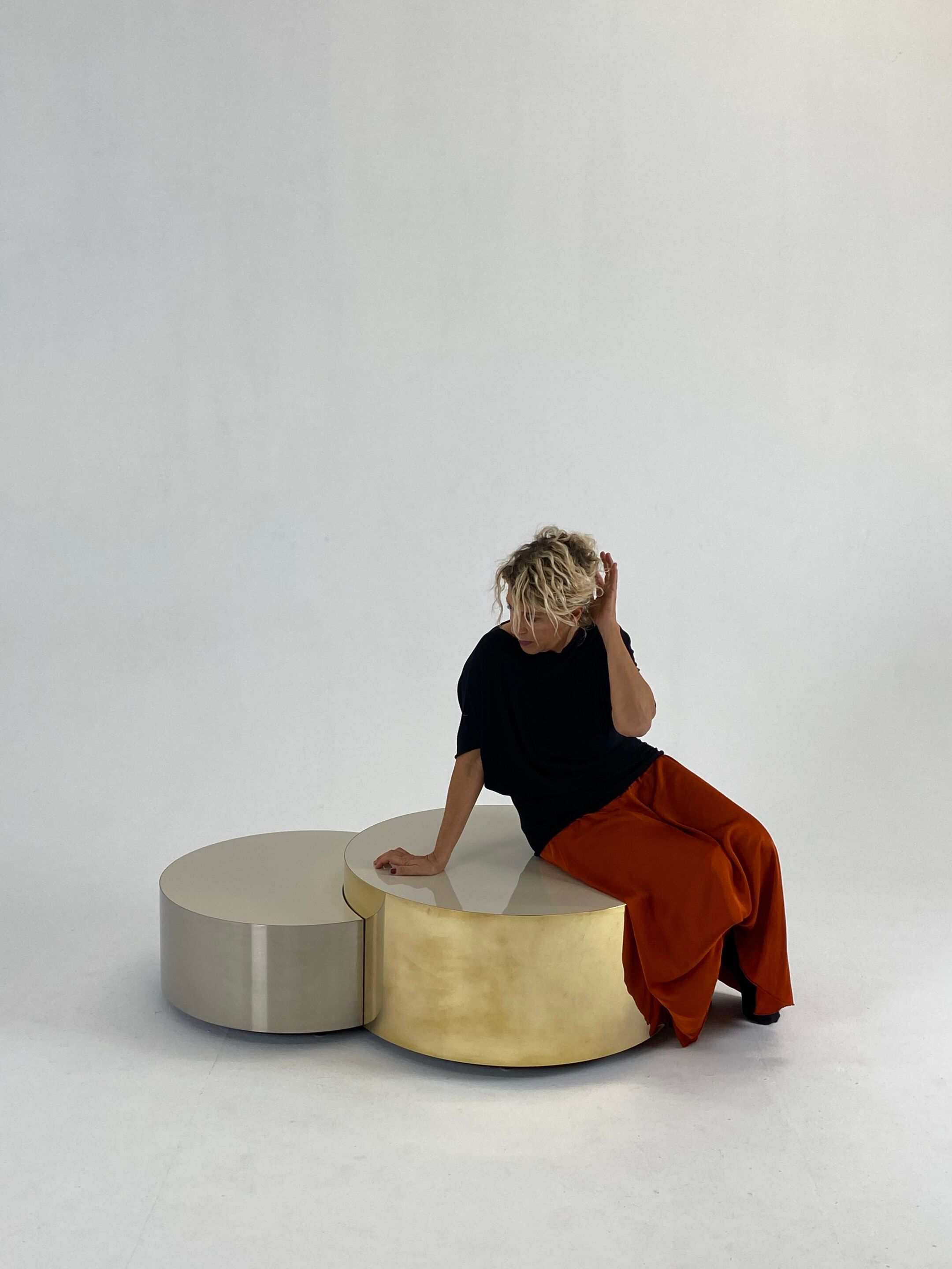 Набор журнальных столиков из ламинированного стекла и металла Jover+Valls Antique Boutique-Luna ARCH-00104161 - Вид №35