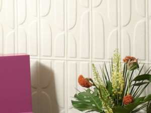 Льняная настенная ткань