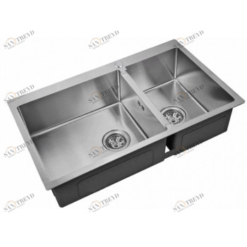 Мойка ZorG INOX R 78-2-51-L, Zorg R 78-2-51-L Мойка кухонная прямоугольная Zorg 