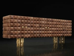 Il Pezzo Mancante Буфет из массива дерева с распашными дверцами Il pezzo 10