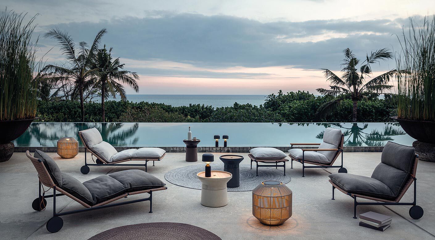 Тканевое садовое кресло Gloster Zenith ARCH-00038768 - Вид №2