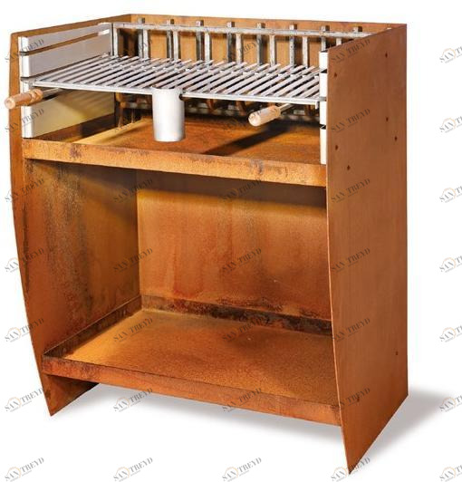 BEL-FER Барбекю из стали Cor-ten® sun-id-1446031