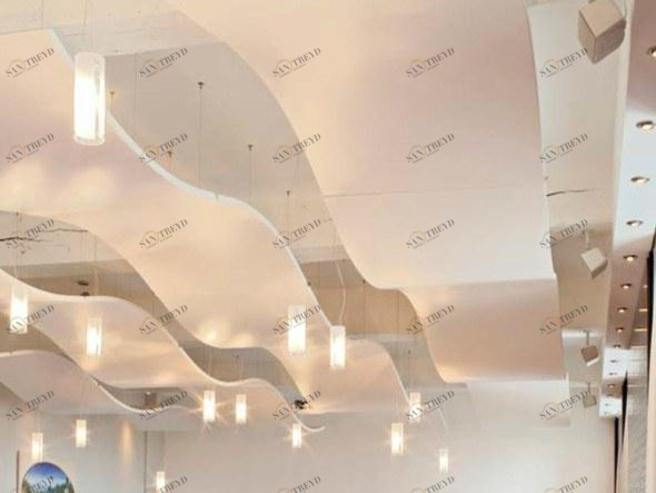 Knauf AMF Акустические острова из стали с порошковым покрытием Knauf armstrong sun-id-1478888