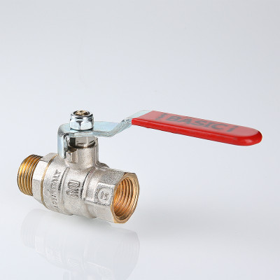 S.215.07 Кран шаровой ENOLGAS BASIC с флажковой рукояткой и внутренней/наружной резьбой Valtec 1 1/4"  - Вид №1