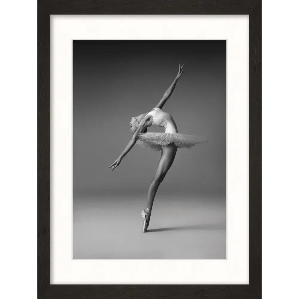 Картина в раме Балерина 33x40 см цвет разноцветный POSTERMARKET STLM-2050241