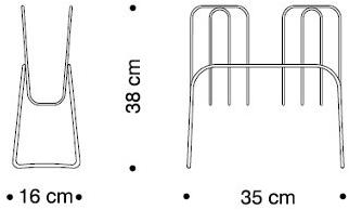 REXITE Стальная стойка для журналов sun-id-1409275 - Вид №4