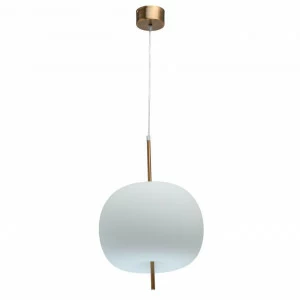 Подвесной светодиодный светильник De Markt Ауксис 1 722010201 DE MARKT ДИЗАЙНЕРСКИЕ, АУКСИС 1 200561 Белый