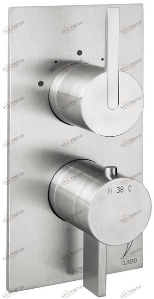 Fir Italia Термостатический смеситель для душа из нержавеющей стали Playsteel 58 5880188