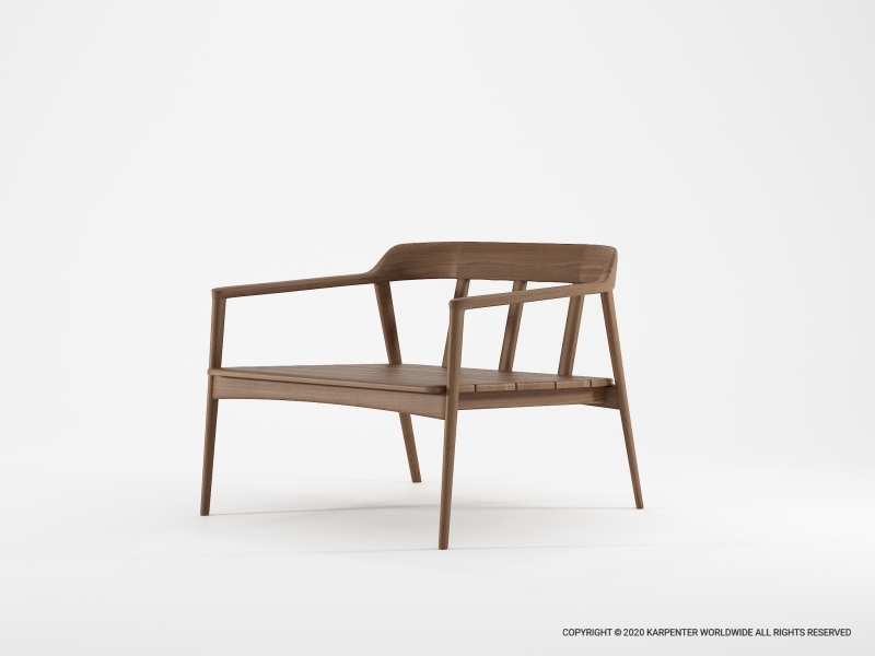 615_1323 Диван 1 местный Karpenter Grasshopper Outdoor  - Вид №1