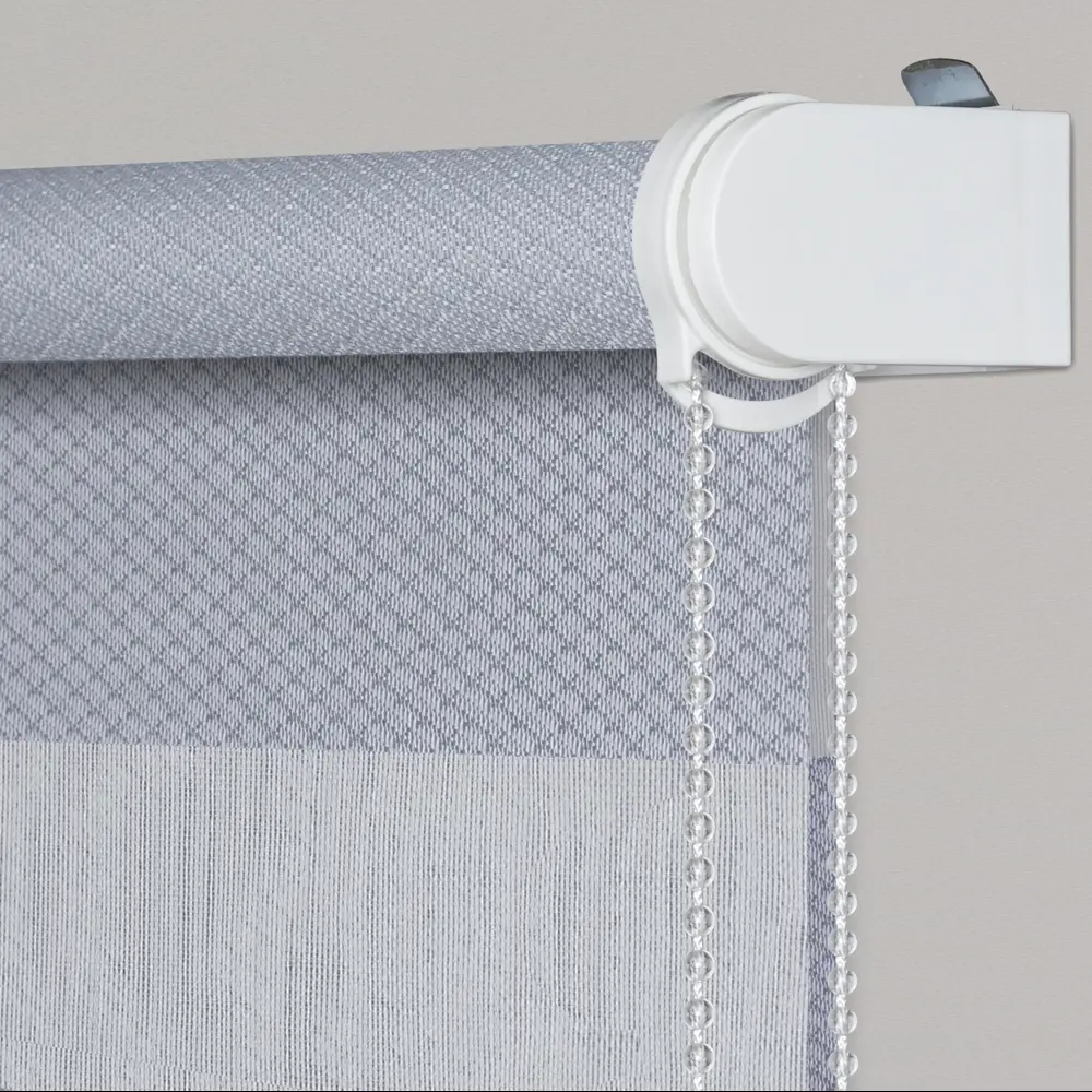 Рулонная штора день-ночь MIAMOZA Сиберия 180x175 см серая 89411421 STLM-1572939 - Вид №2