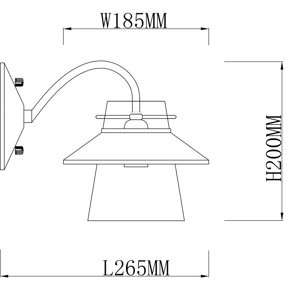 Бра «Gavana» 590/1А 1хЕ14х40 Вт цвет коричневый Escada STLM-2210579 - Вид №6
