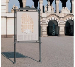 Neri Баннер для рекламного щита из чугуна Layia