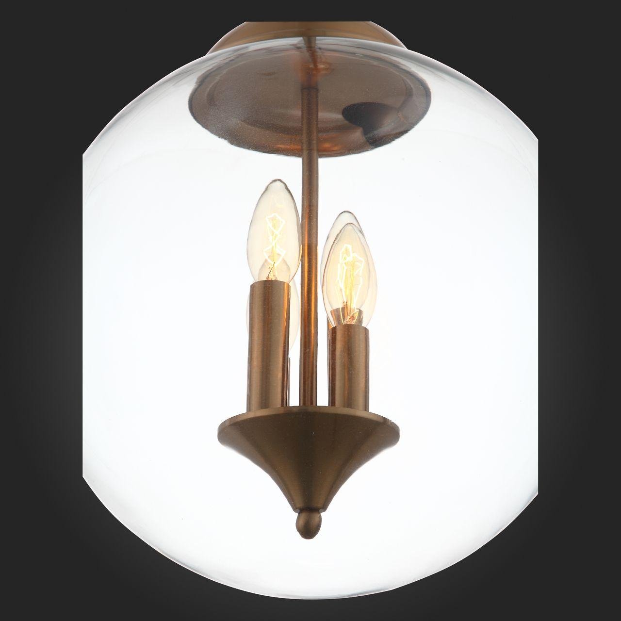 Подвесной светильник ST Luce Soponda SL368.203.04 ST LUCE SOPONDA 223425 Золотой  - Вид №1
