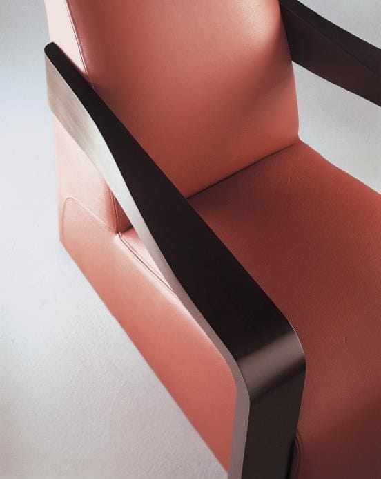 Кожаное кресло с подлокотниками HUGUES CHEVALIER Iconic ARCH-00026583 - Вид №2