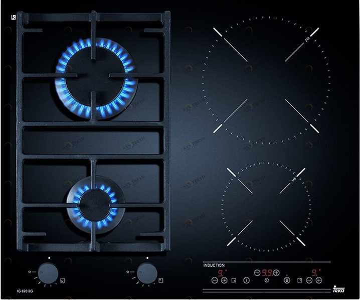 598624 Варочная поверхность Teka TWIN IG 620 2G AI AL CI Италия 
