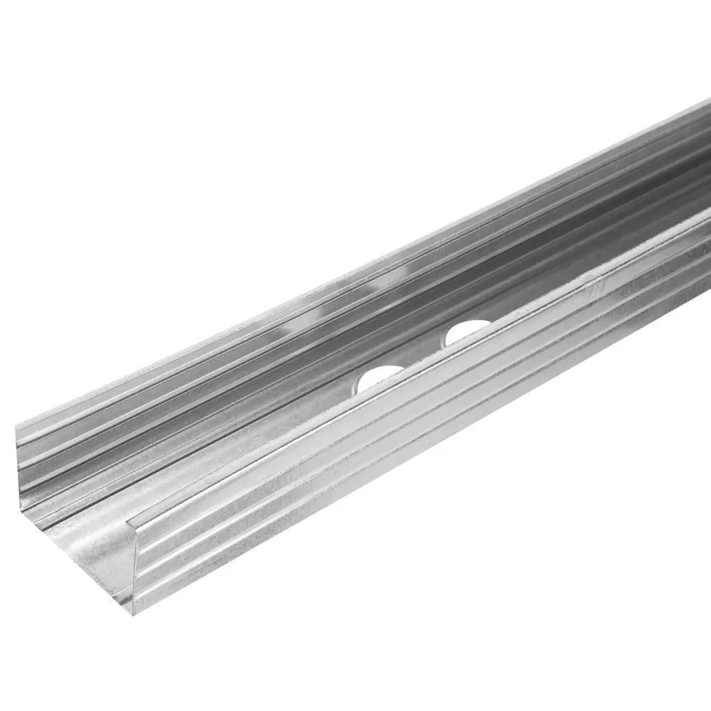 Профиль стоечный KNAUF для каркасов перегородок 75x50x3000 мм 12756999 ПС-4 STLM-1323303