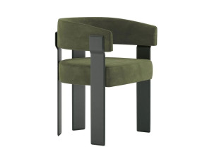 Мягкий стул с подлокотниками