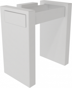 BXLACOL80BW0 Напольная раковина стоящая GSG CERAMIC