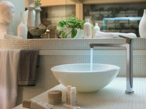 Nobili Rubinetterie Смеситель для раковины, однорычажный, с автоматическим сливом Up Up94128/2cr