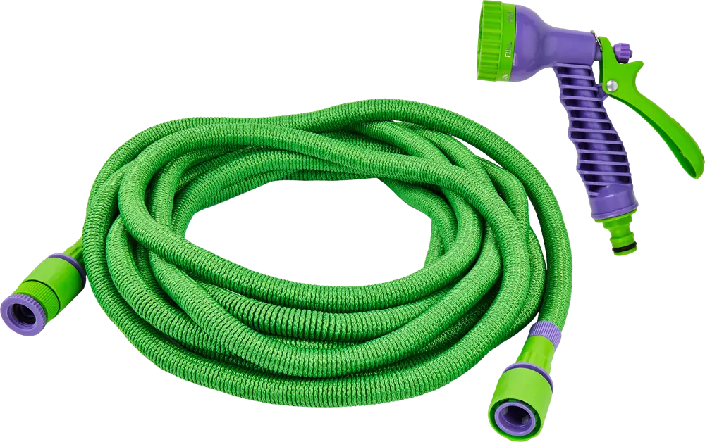 PALISAD: Растягивающийся поливочный шланг с 7-режимным пистолетом 89342190