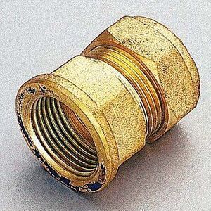 Муфта ВР 18 x 3/4" обжим TIEMME