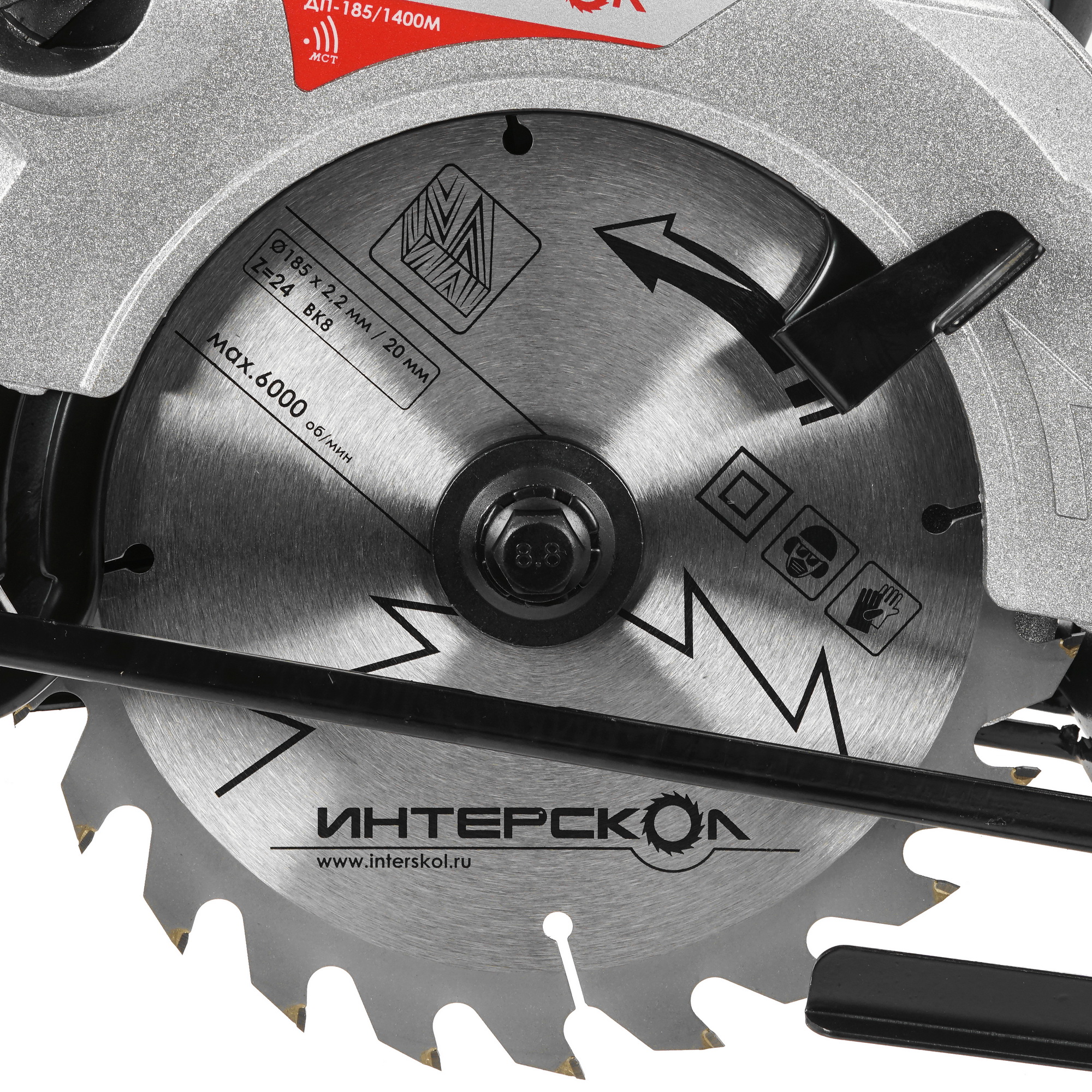 Пила дисковая ИНТЕРСКОЛ ДП-185/1400М 9029479 STDN-0084487 - Вид №6
