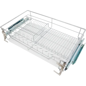 Сушилка выдвижная Jet для шкафа 80 см 72x15x43 см металл цвет хром