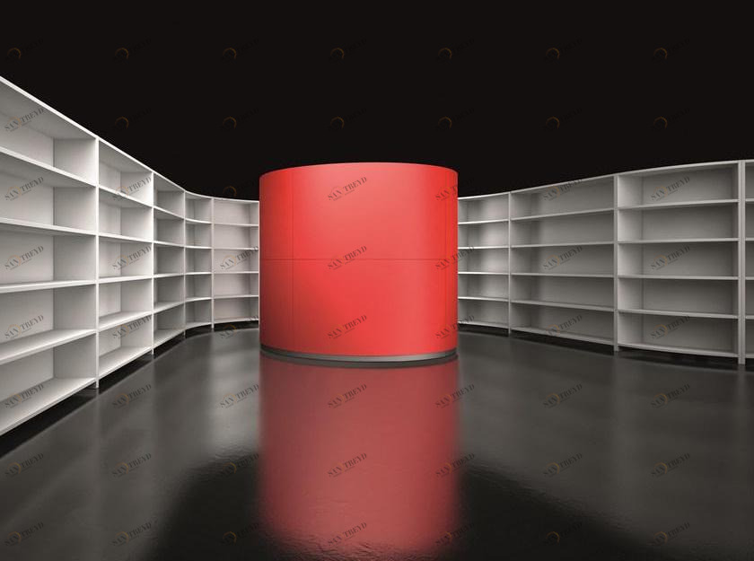 Ultom Высокий модульный офисный книжный шкаф Bengentile sun-id-1458714