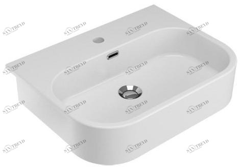 Syn4556101 / syn4554101 Накладная раковина консольная овальная Olympia Ceramica Synthesis eco