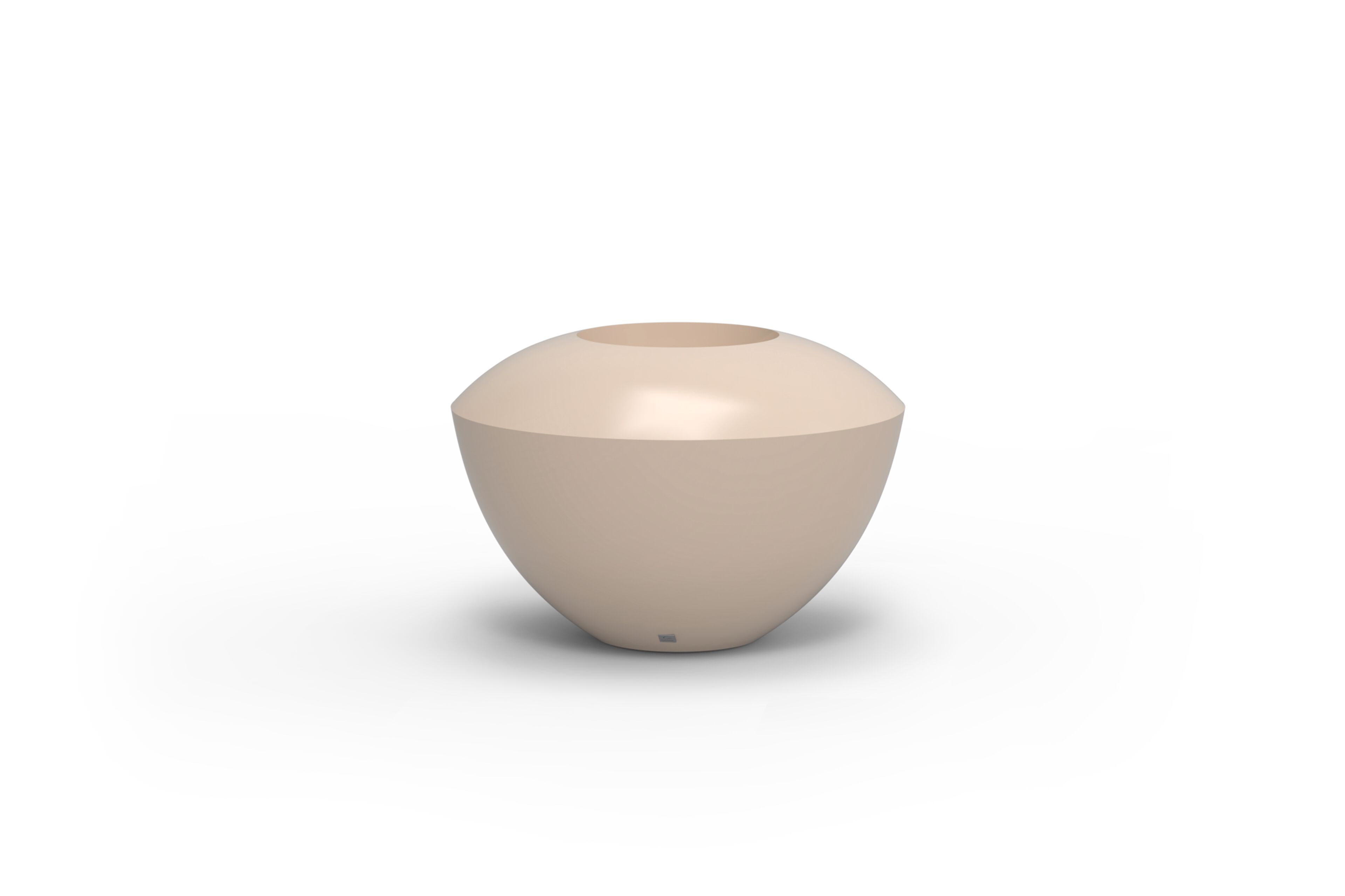 Круглая ваза из стекловолокна GANSK SPIN ARCH-00141063 - Вид №4