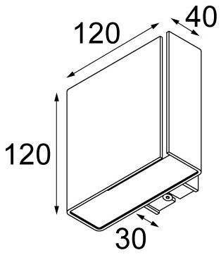 Modular Lighting Instruments Настенный светодиодный светильник с прямым и отраженным светом sun-id-1512981 - Вид №8
