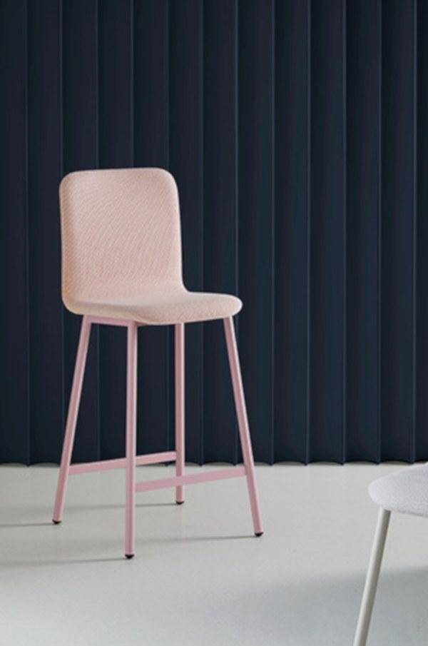 MOBLIBERICA Высокий табурет с подставкой для ног Pepper sun-id-1396283 - Вид №1