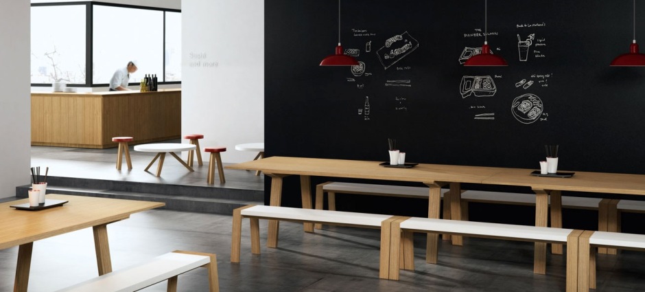 007142 Скамейка Punt Mobles Flak Santreyd  - Вид №2